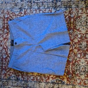Banana Republic Aiden Short size 32 Blue Chambray